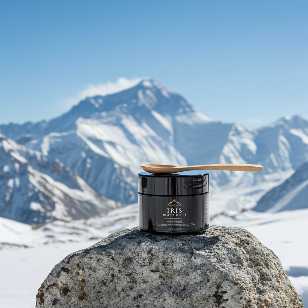 Shilajit Resina Pura 60g | Analizado en Laboratorio Español | IRIS BLACK GOLD